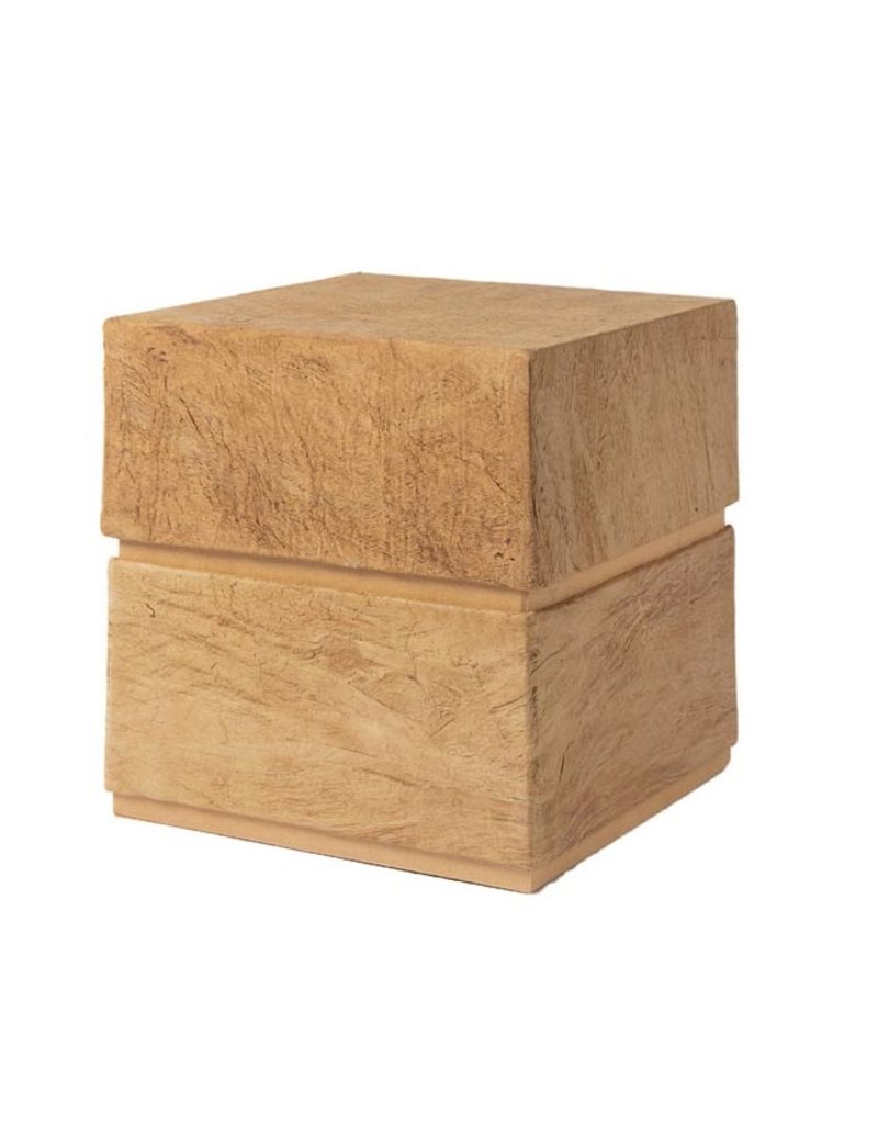 . TD406 - Eco urn cube 19,3x18,5cm