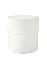 . Eco urn covered with natural paper