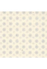 Loktapapier Blumen und Kreise Aufdruck