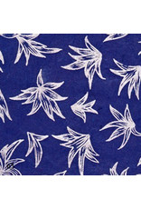 Lokta paper with silver lily print