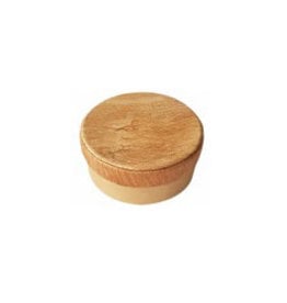 TH287 Round box with bark