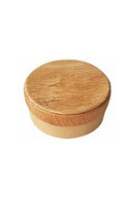 Boîte ronde avec écorce d'arbre