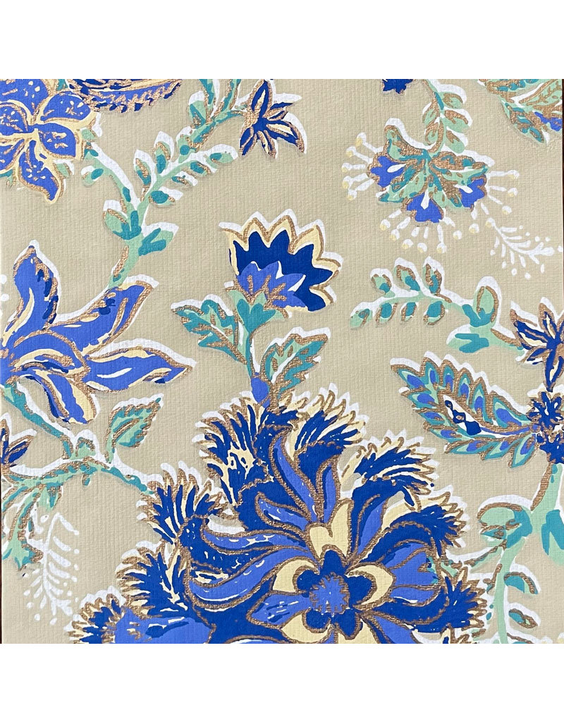 AE215 - Katoen papier met print