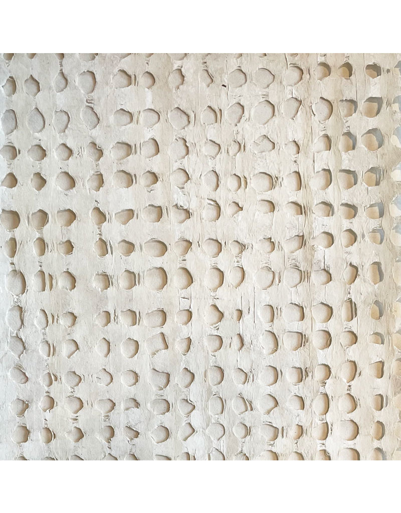 Amate papier met geweven kant