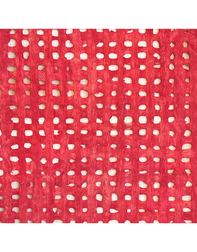 Amate papier met geweven kant