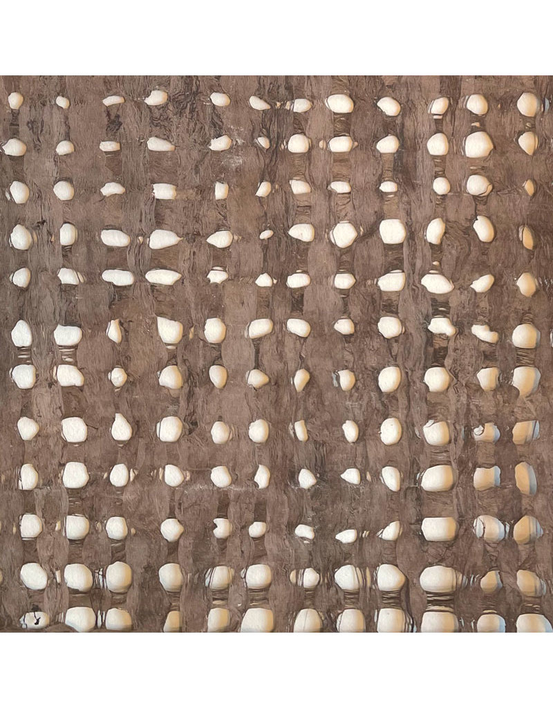 Amate papier met geweven kant