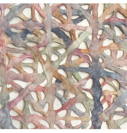 MX115 - Amate papier met spinnenweb patroon