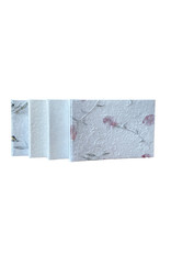 Album mit Aufdruck oder Blumen