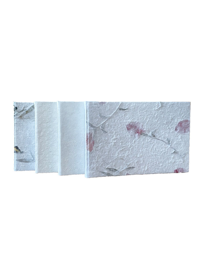 Album with print or flowers