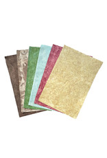 Amate-Papier mit Marmorierung