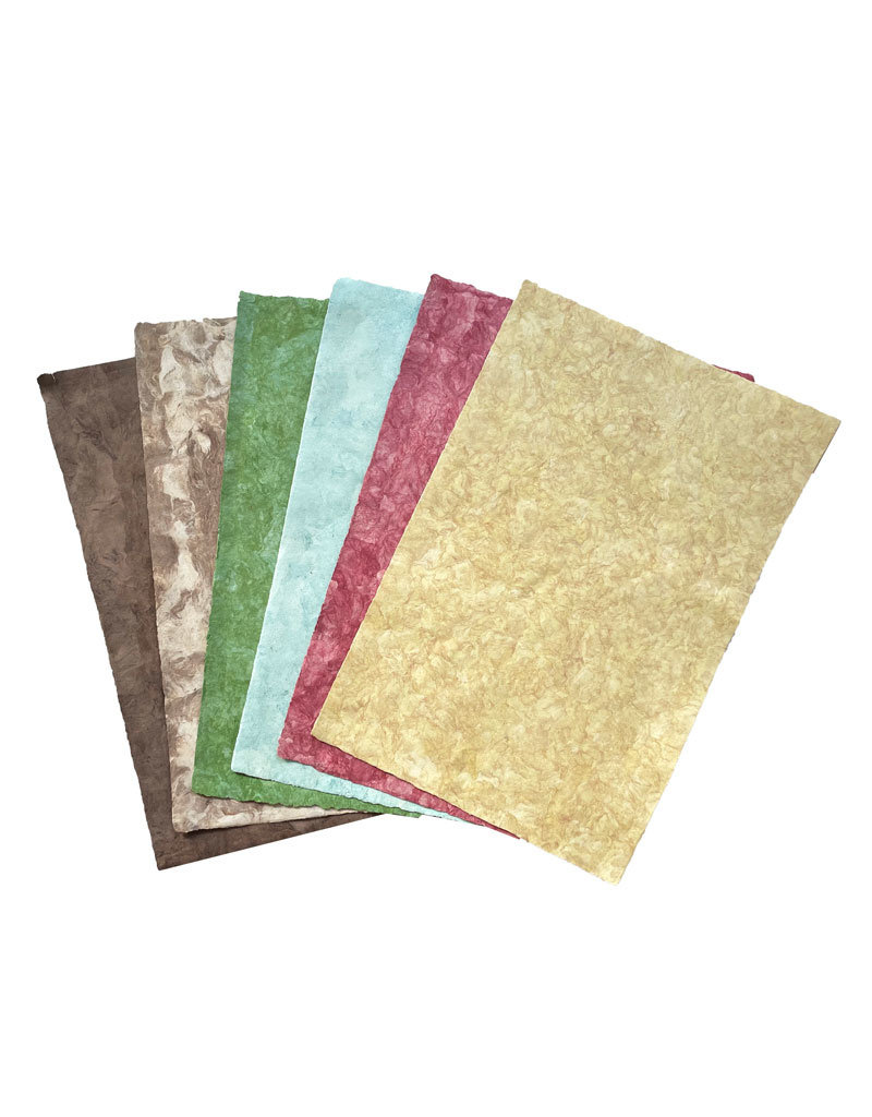 Amate marbled bark paper