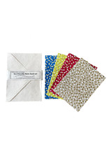Set mit 4 Karten aus Lokta-Papier