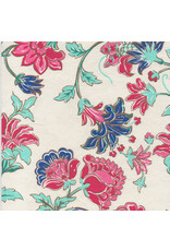 Cotton Paper floral print