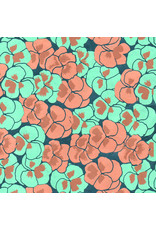 NE767 - Lokta papier met bloemenprint