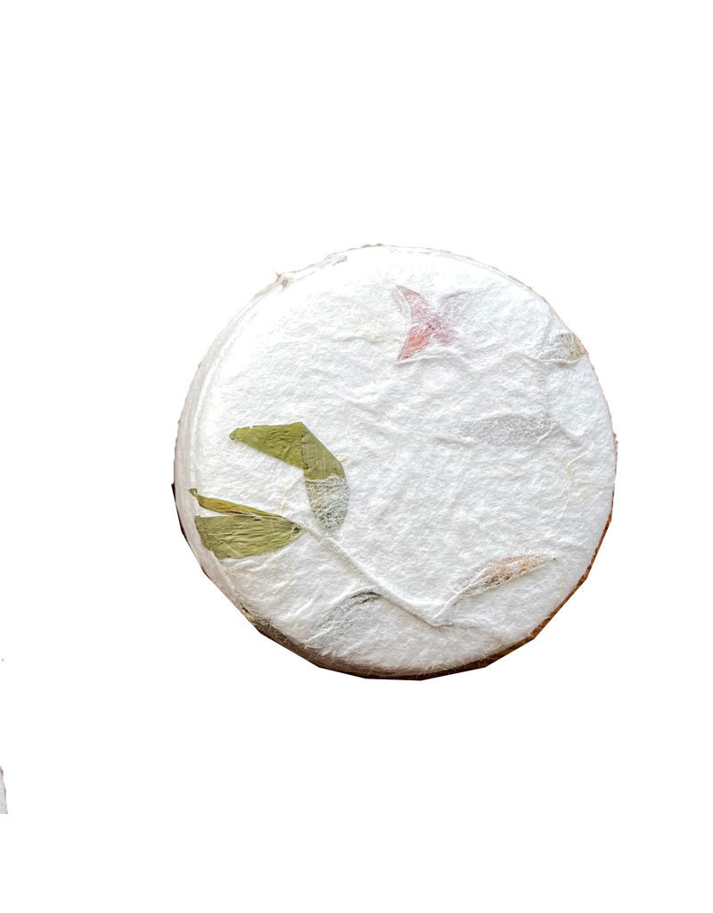 TH265 - Rond doosje met bloemblaadjes