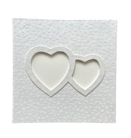 TH309 Guestbook, photoframe heartshape