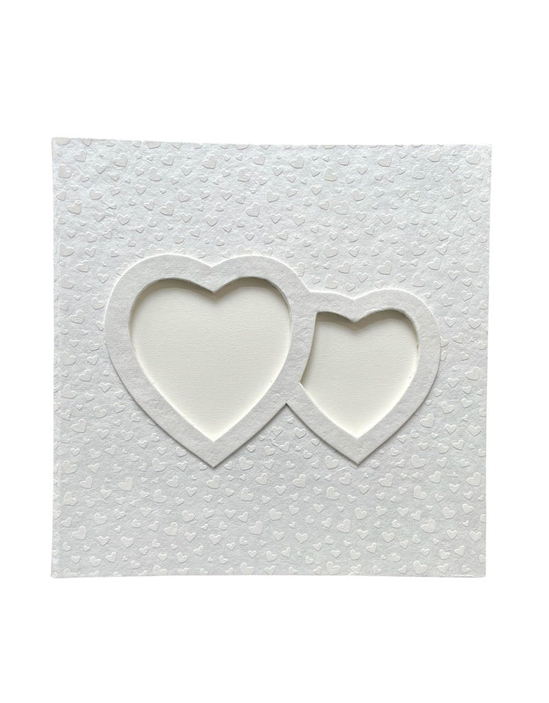 Guestbook, photoframe heartshape