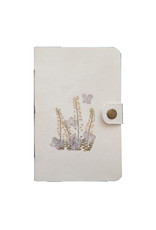 Notebook Gampi paper with flowers