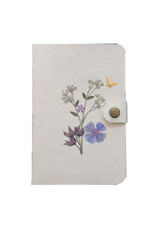 Notizbuch Gampi Papier mit Blumen