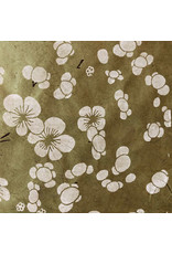 Loktapapier met japanse bloesemprint