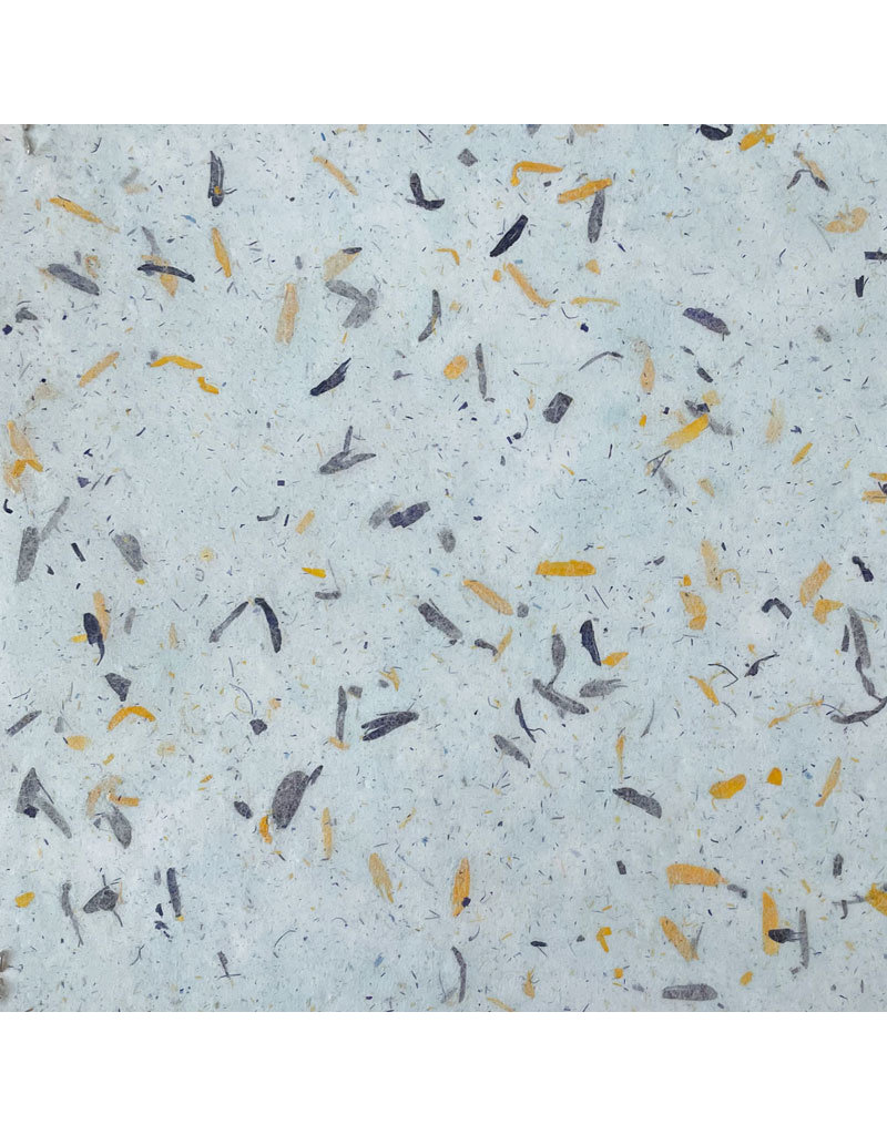 TH864 - Mulberry paper with fibres and petals