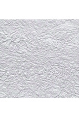 papier murier metallique, froissee