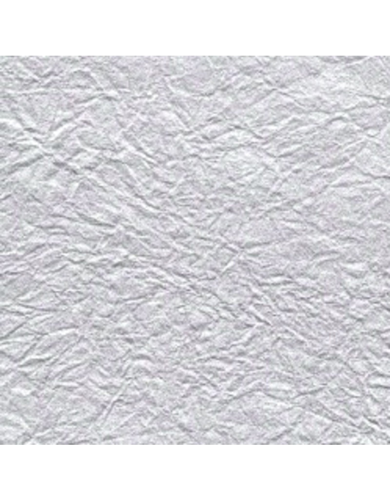 papier murier metallique, froissee
