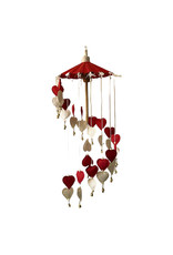TH397 - Mobile with hearts