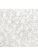 Maulbeerpapier mit geprägten Margeriten