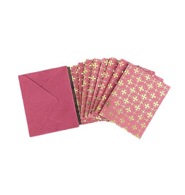 AE904 Set of cards with goldprint