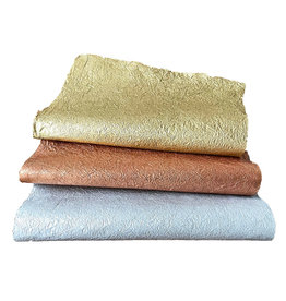TH850 - Maulbeer-Papier geknittert metallic