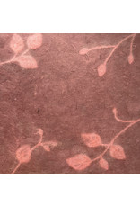 Lokta-Papier mit floralem Solardruck