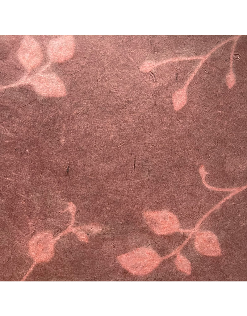 NE886 - Lokta paper with flower print