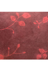 NE886 - Lokta-Papier mit Blumenprint