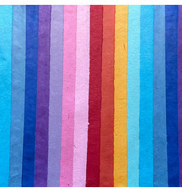 NE730 - Papier lokta avec arc-en-ciel