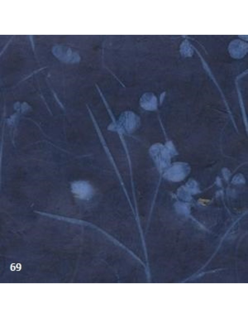 NE203 - Lokta paper with leaf print