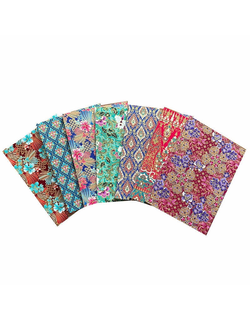 Notebook jacquard stof