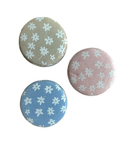 TH278 round box flower print set of 4