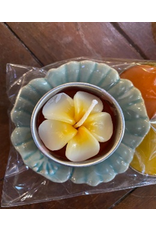 porcelain dish with tea light