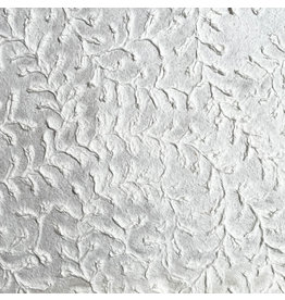 TH904 papier de mûre avec des fougères en relief
