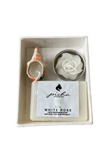 Gift box with soap / candle