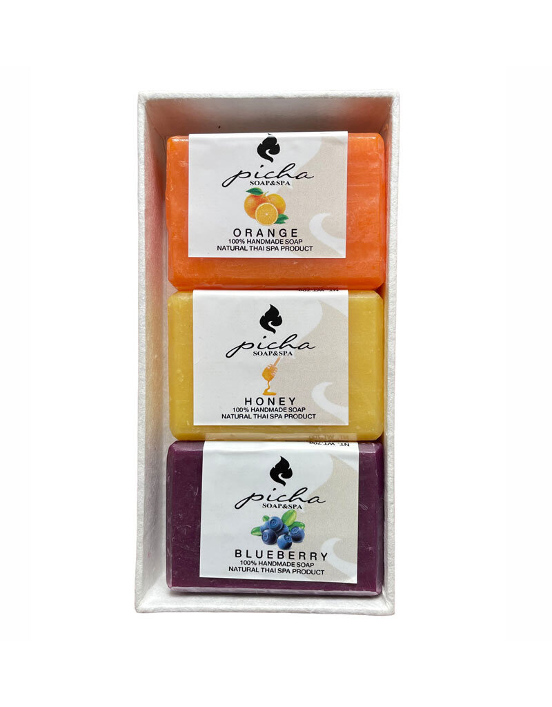 mulberrypaper box with soap