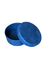 TH268 - Round box made of mulberry paper