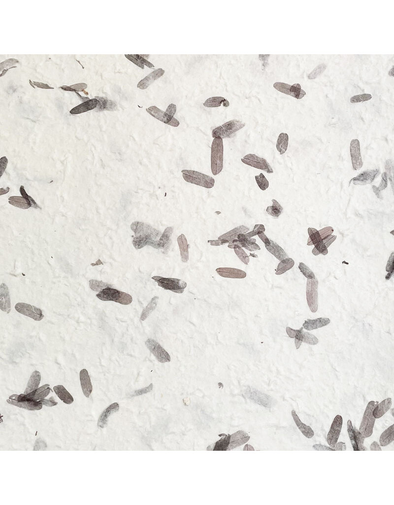 Mulberry paper with tamarind leaves