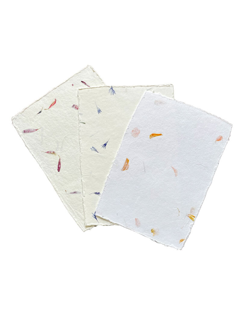 ensemble de 20 cartes coton A5