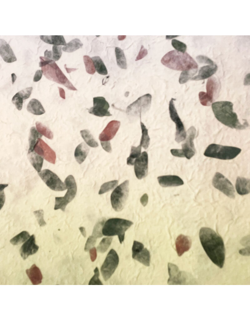 Mulberry paper with monkey leaves in 2 colors