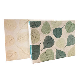 TH524 - Boîte de mémoire avec feuilles Bodhi