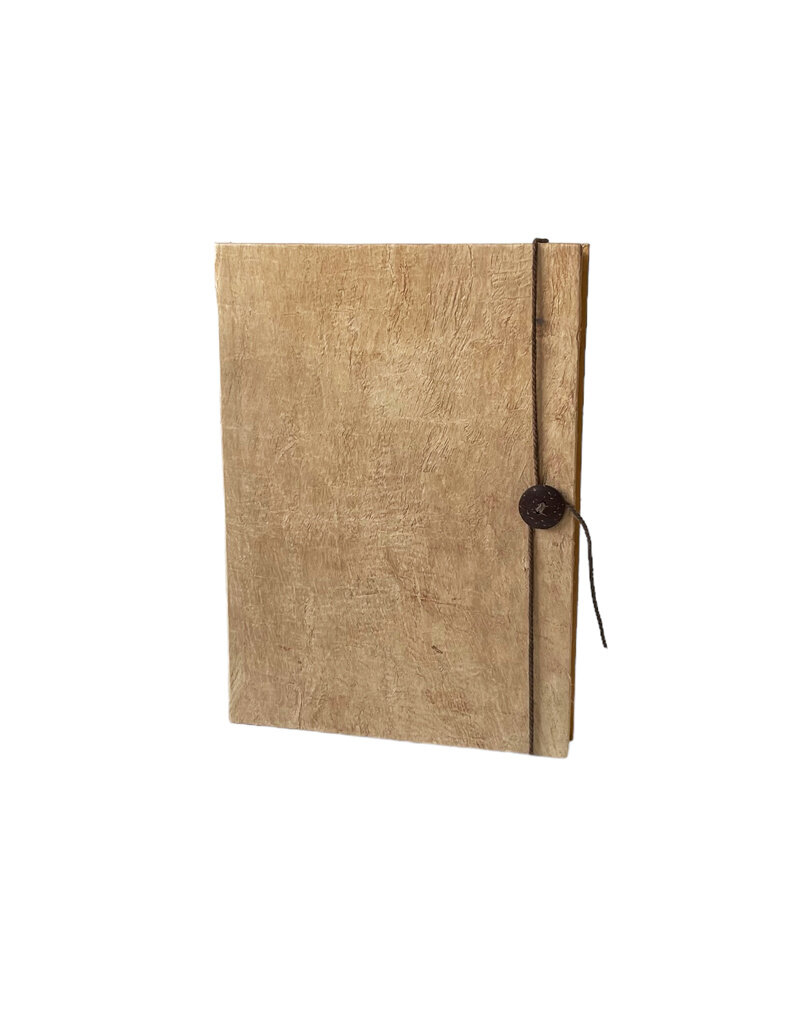 Dokumentenmappe mit Schnur und Knopf