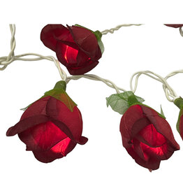 . TH147 - Guirlande lumineuse avec des roses