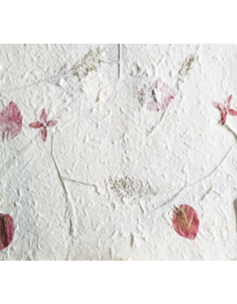 Maulbeerpapier mit Blumen